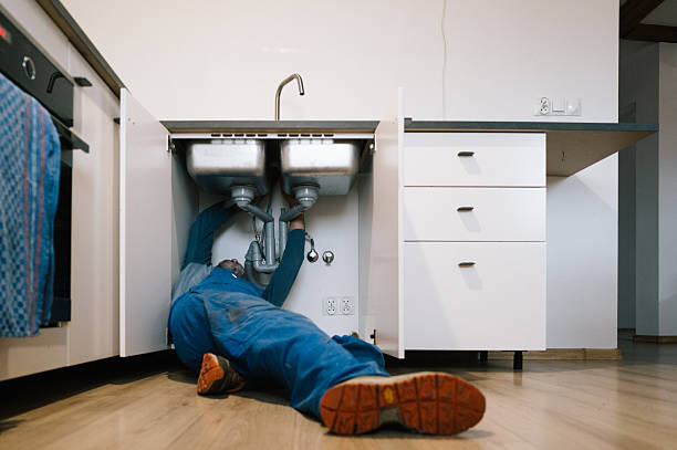 Professional Drain Cleaning technician working in North Dartmouth, MA